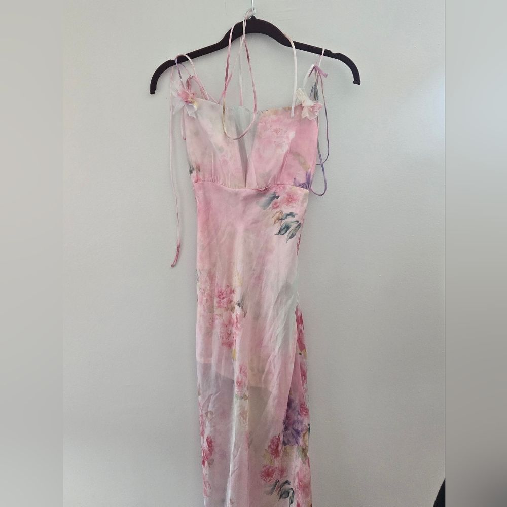 For Love And Lemons Lisa Floral Maxi Dress NWOT - Picture 4 of 11